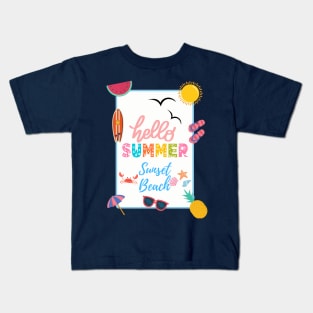 Wellcom summer Kids T-Shirt